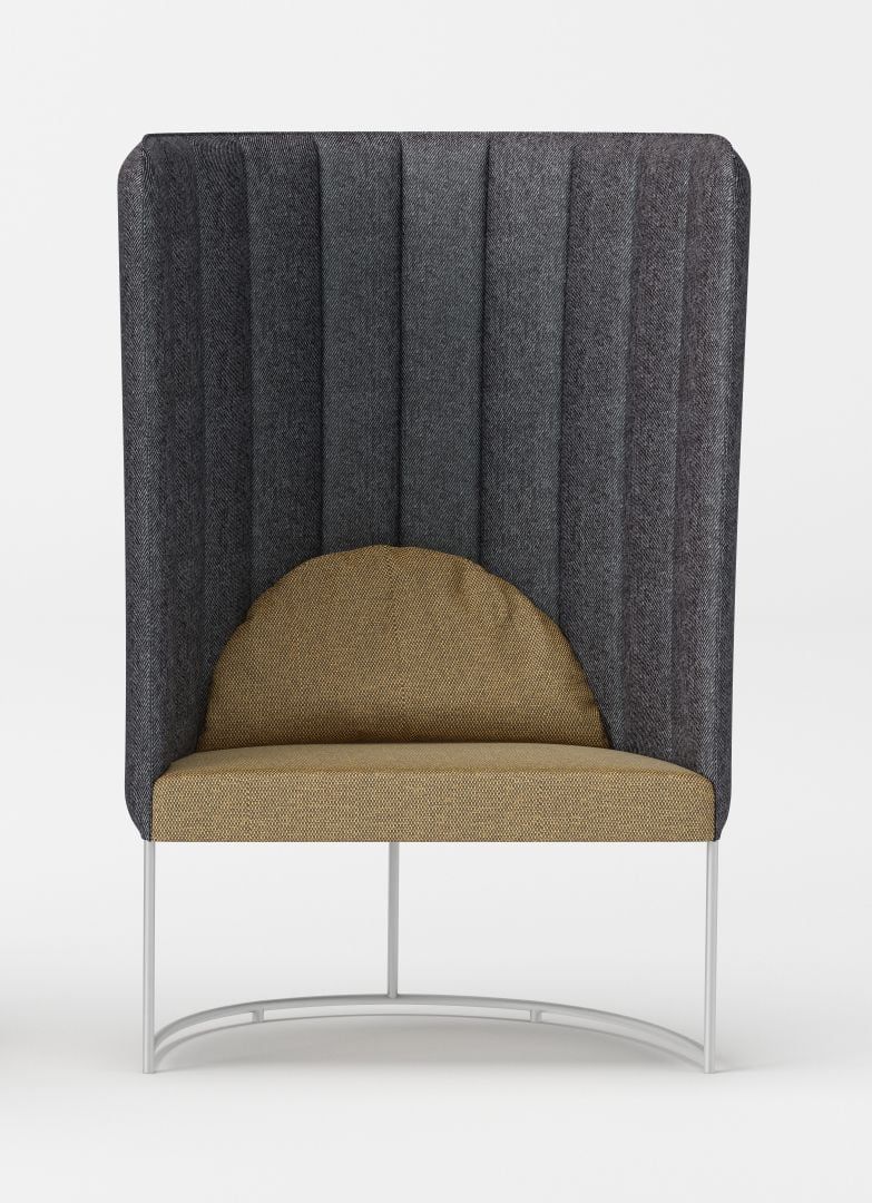 Unique Chair Design 3D Render