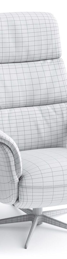 Photorealistic 3D models showcase featuring detailed furniture, decor and bathroom fixtures with precise material textures and lighting