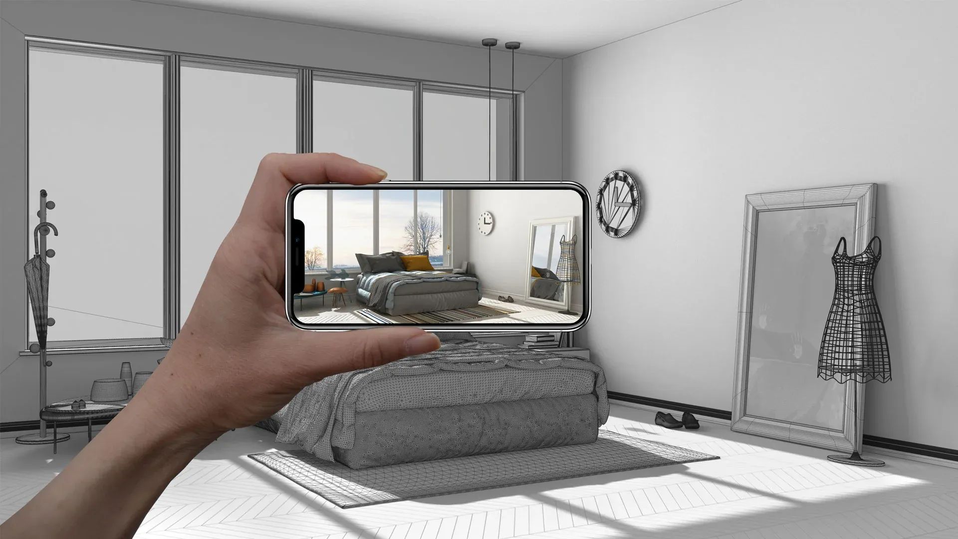 AR Furniture Model Usage