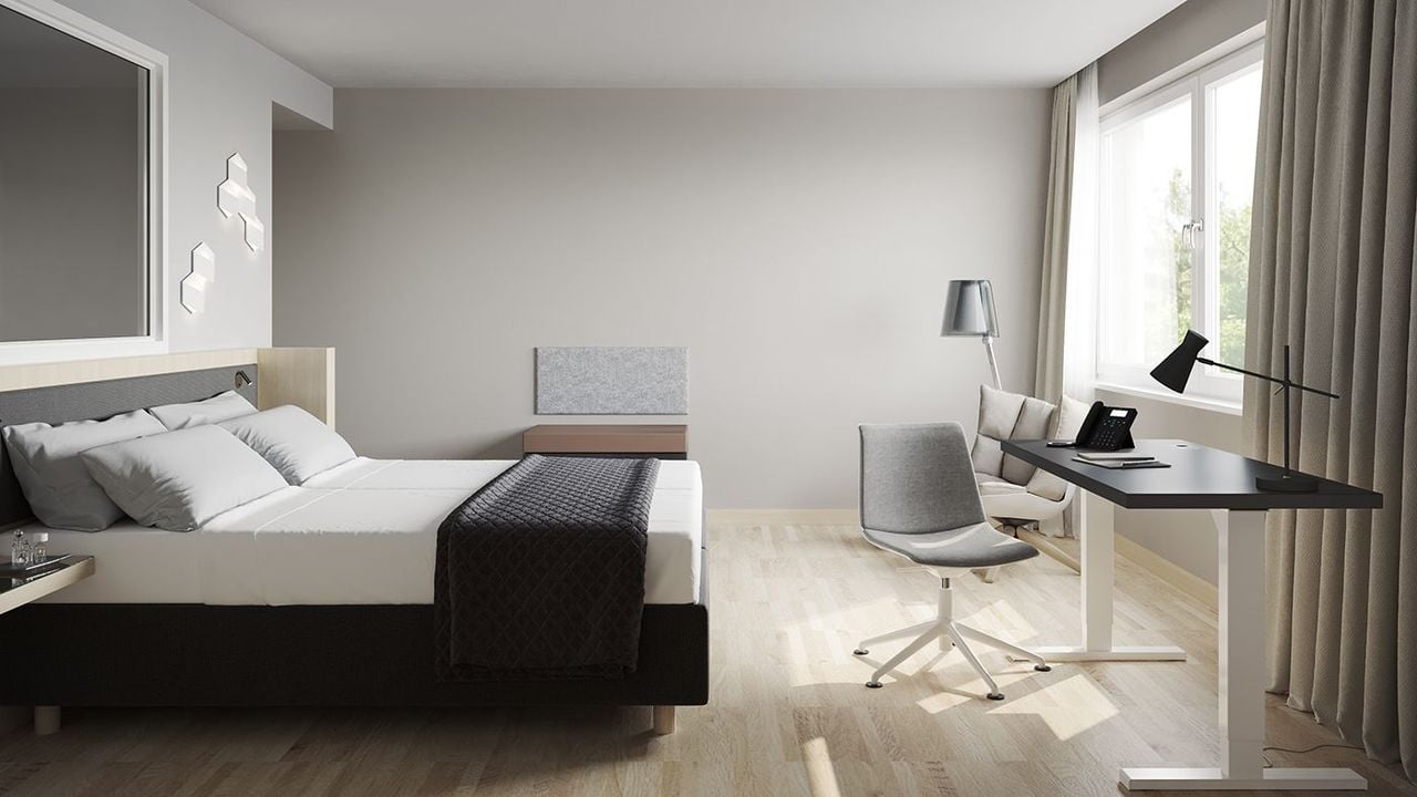 Home Office Desk Lifestyle CGI