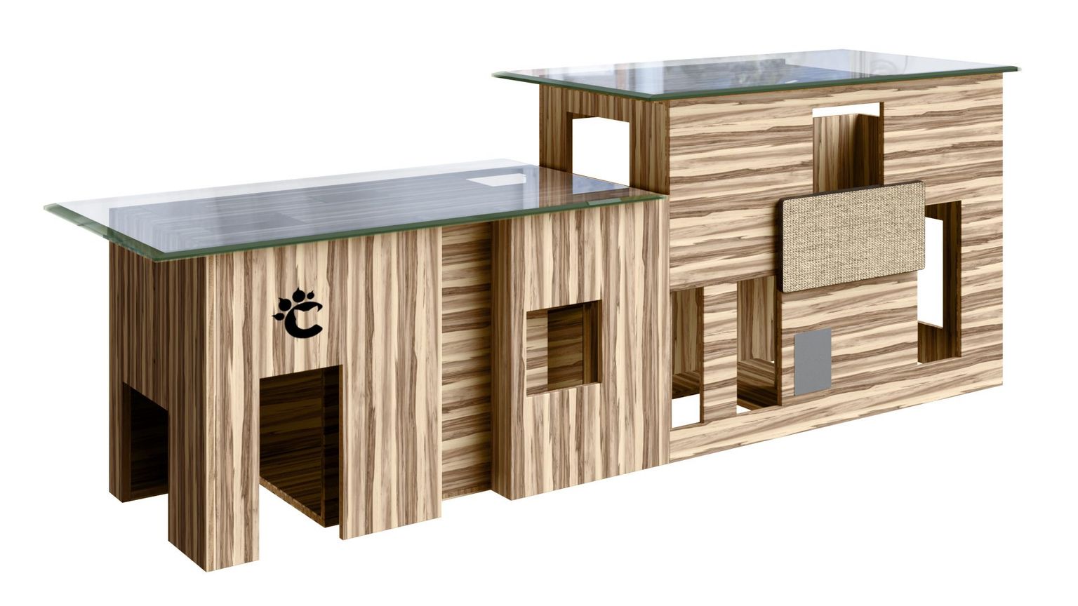 Cat Kingdom Render. Tiger Version