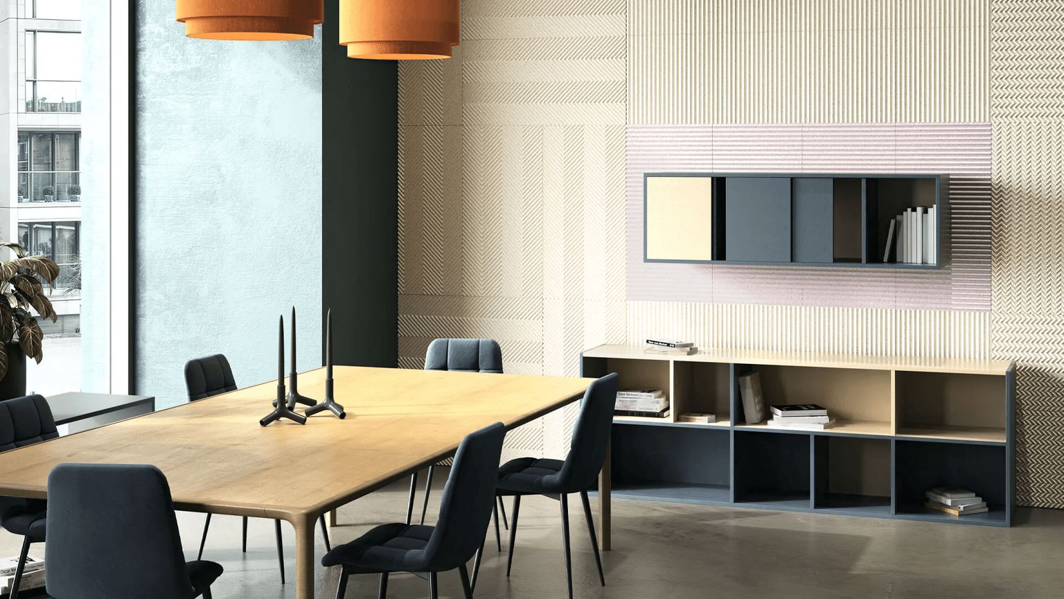 Lifestyle 3D Render for Acoustic Panels Marketing