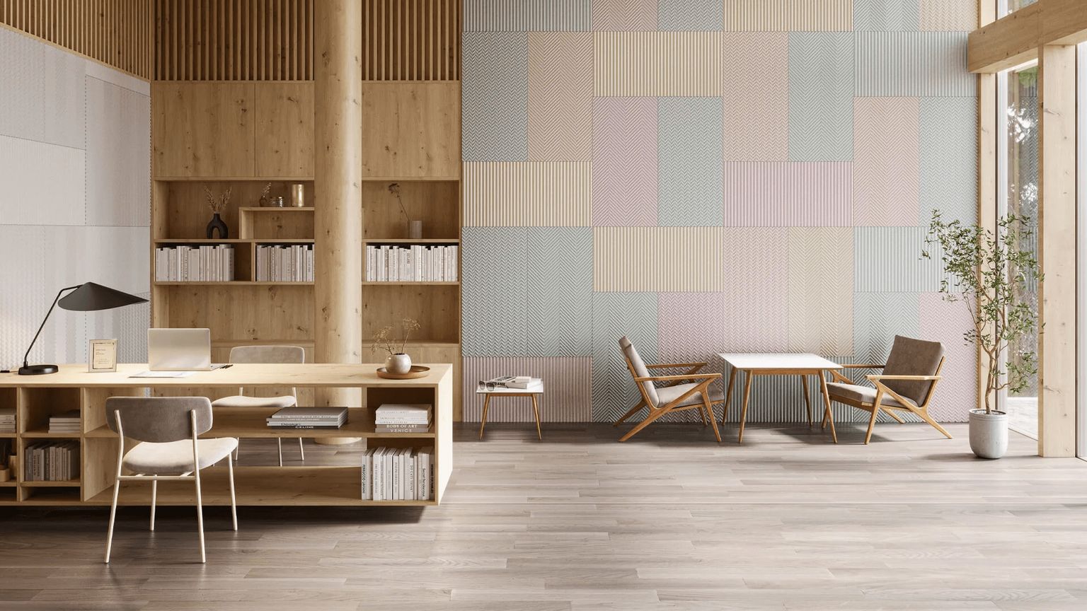 Lifestyle CGI for Acoustic Panels Marketing