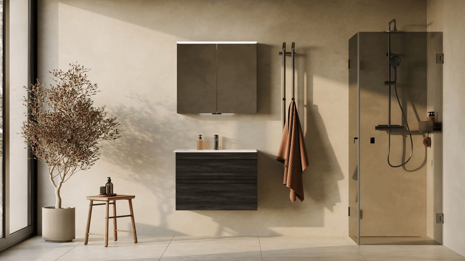 Lifestyle CGI of Bathroom Fixtures