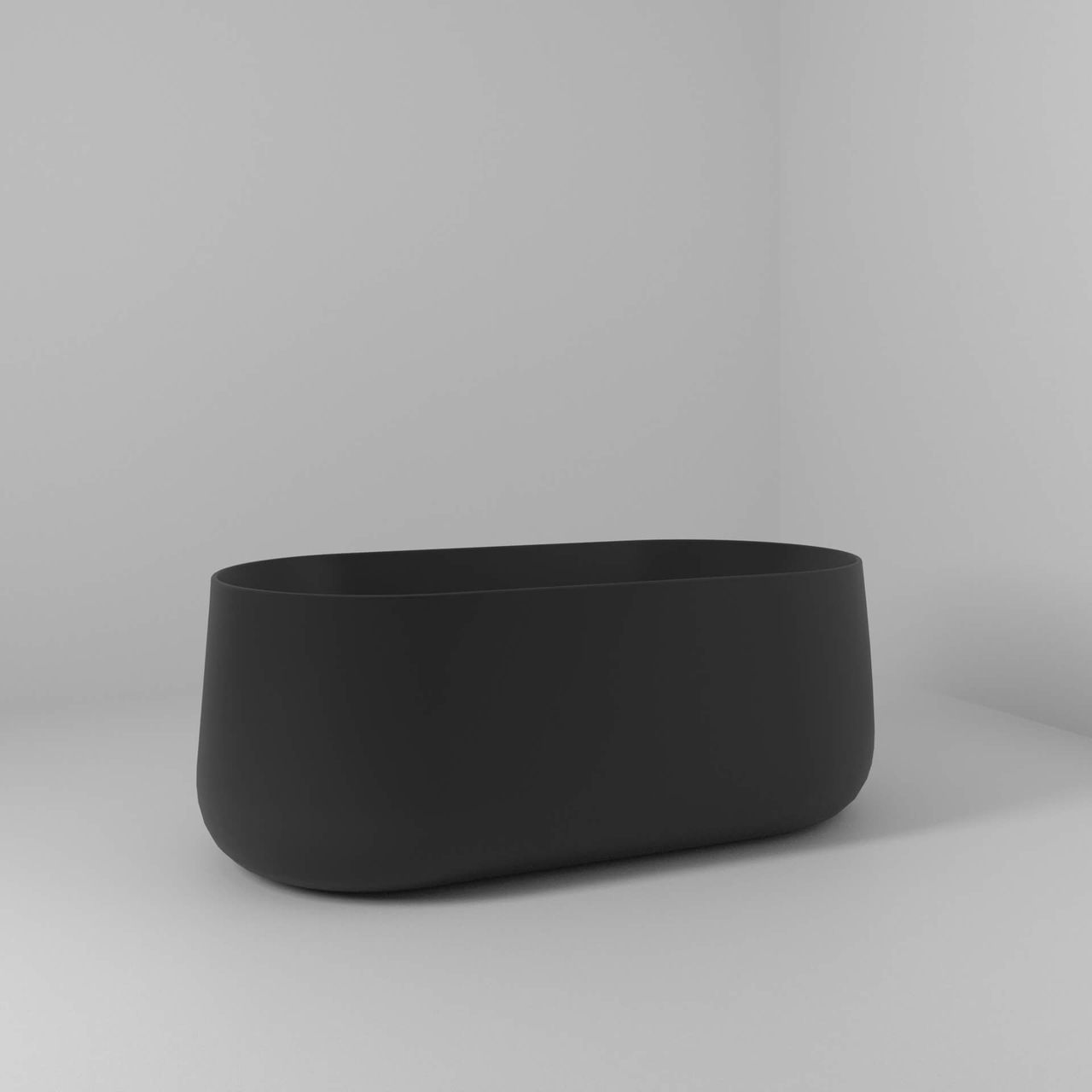 Black Bathtub CG Visualization