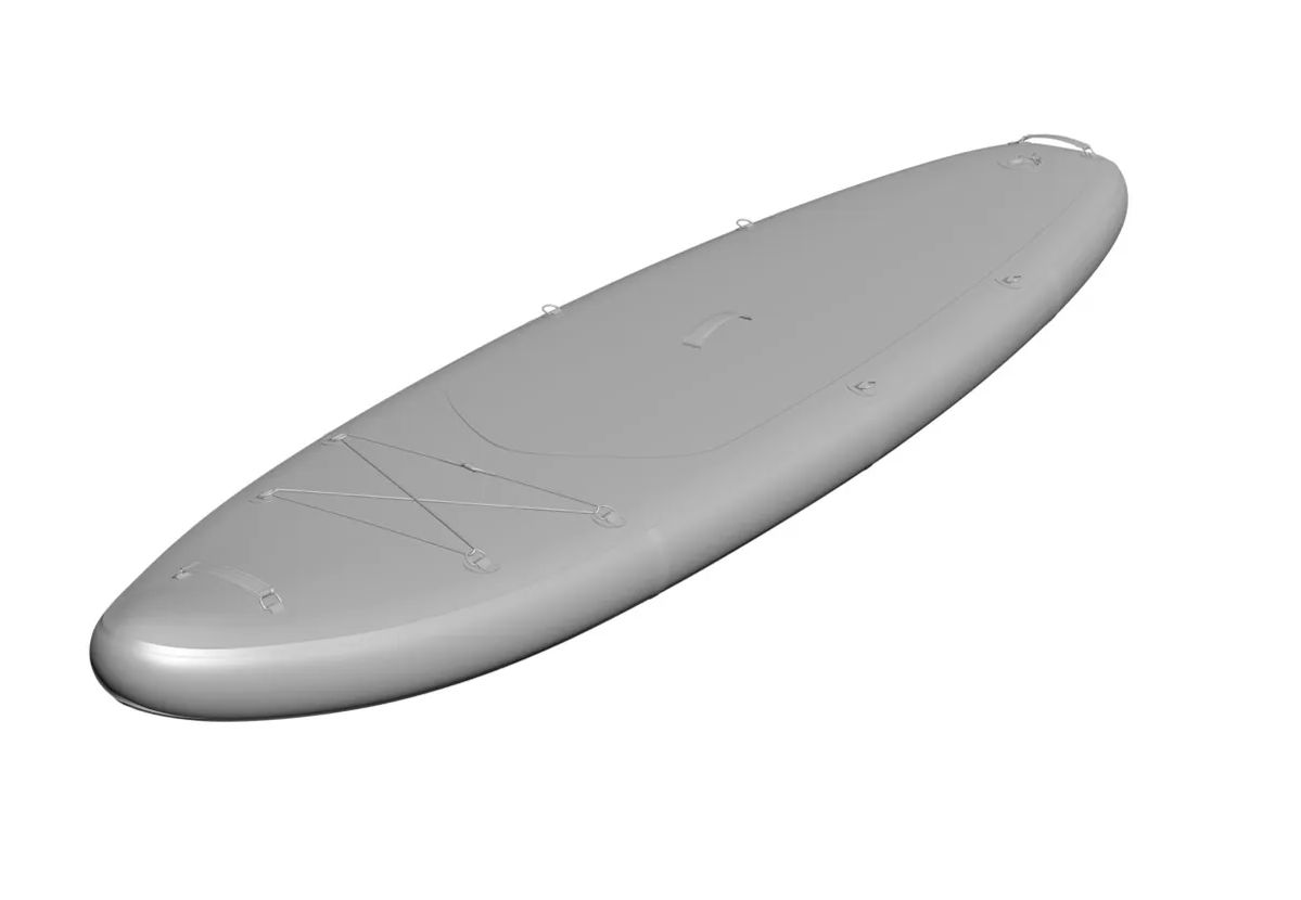Paddle boards model: Front View