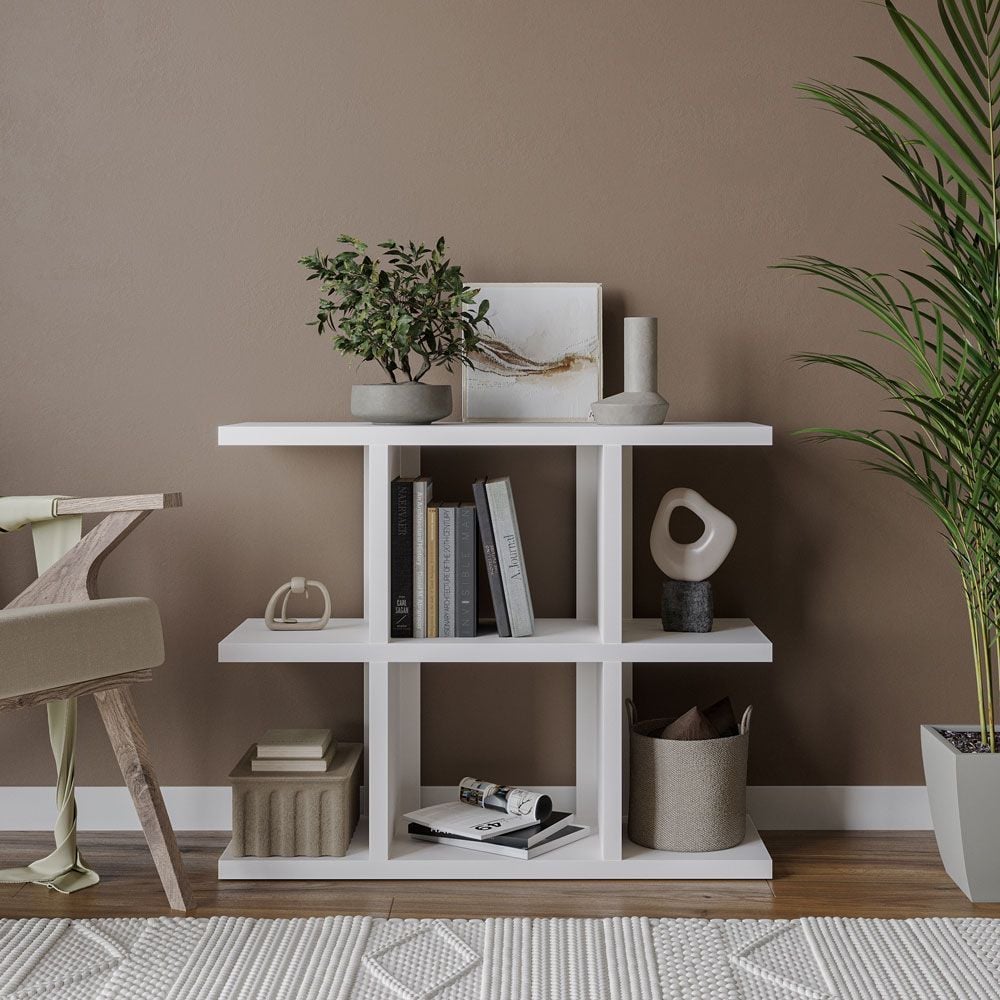 Decorative Open Cabinet 3D Rendering