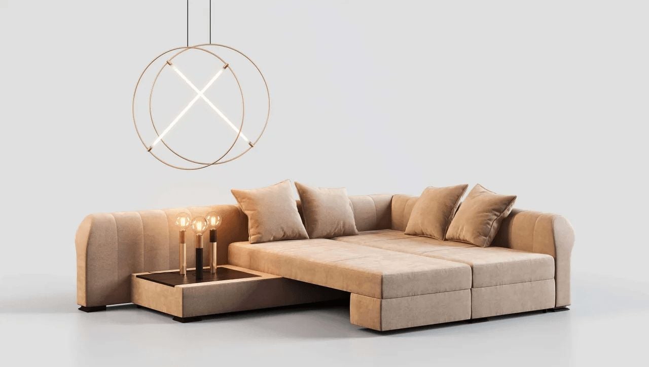 Number of views of 3D renders