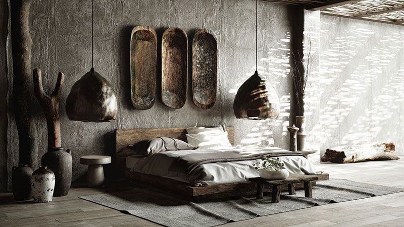 3D Product Photography of a Virtual Wabi-Sabi Home