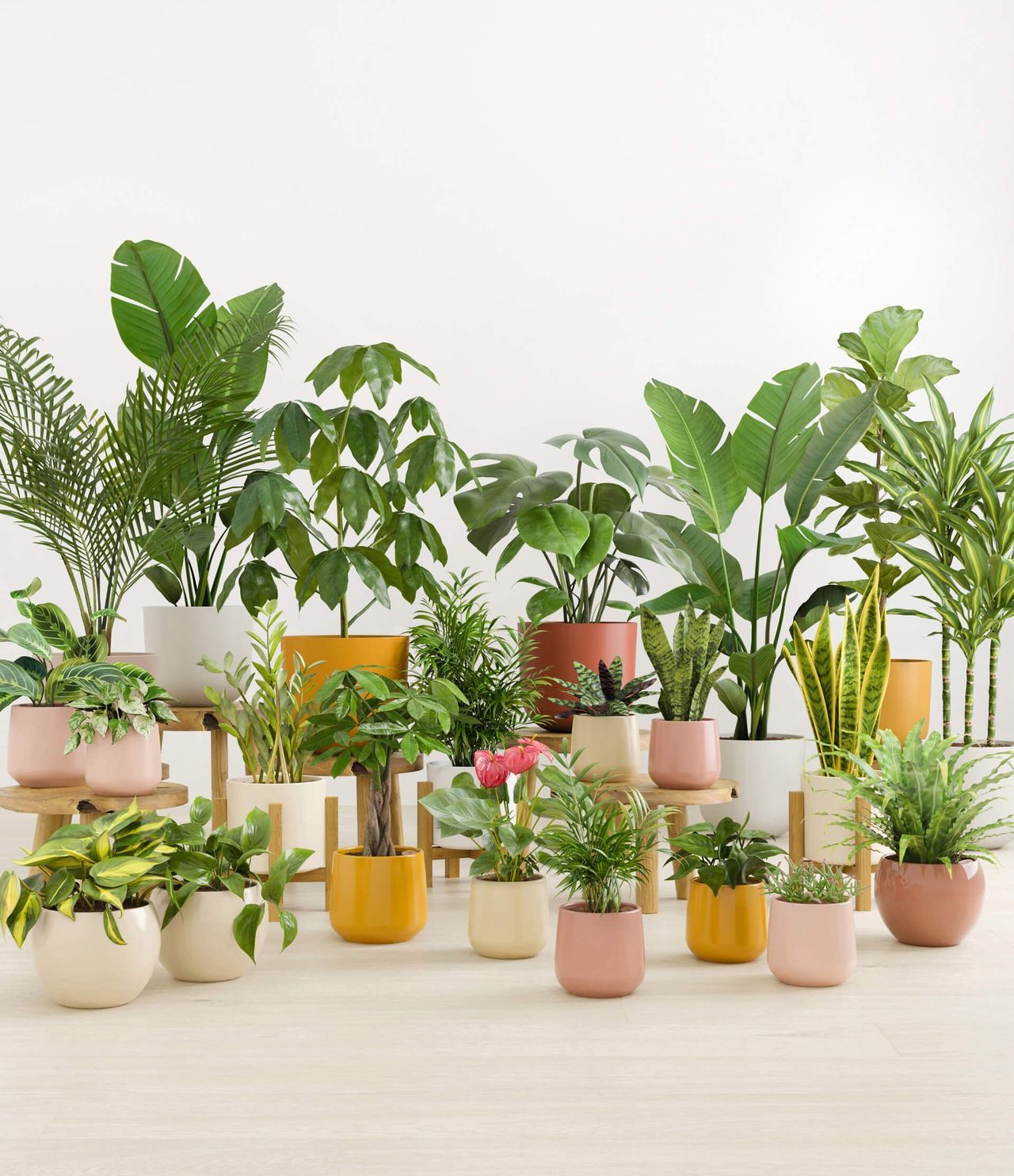 Group Silo Shot 3D Visualization