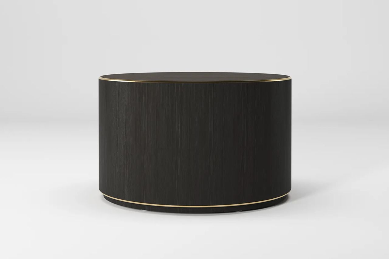 Silo Rendering of a Round Coffee Table