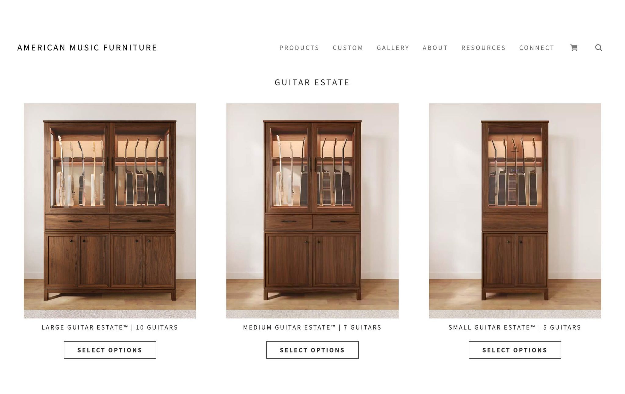 CG Renderings for Furniture for Musical Instruments