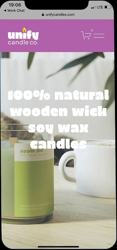 Unify Candle Digital Site