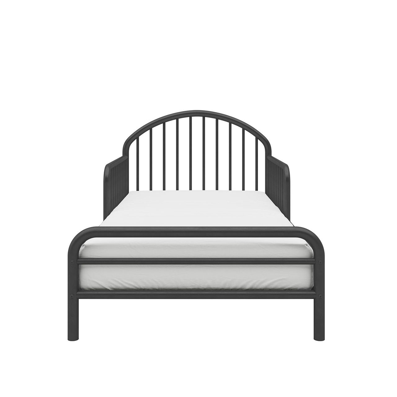 Black Bed 3D Rendering