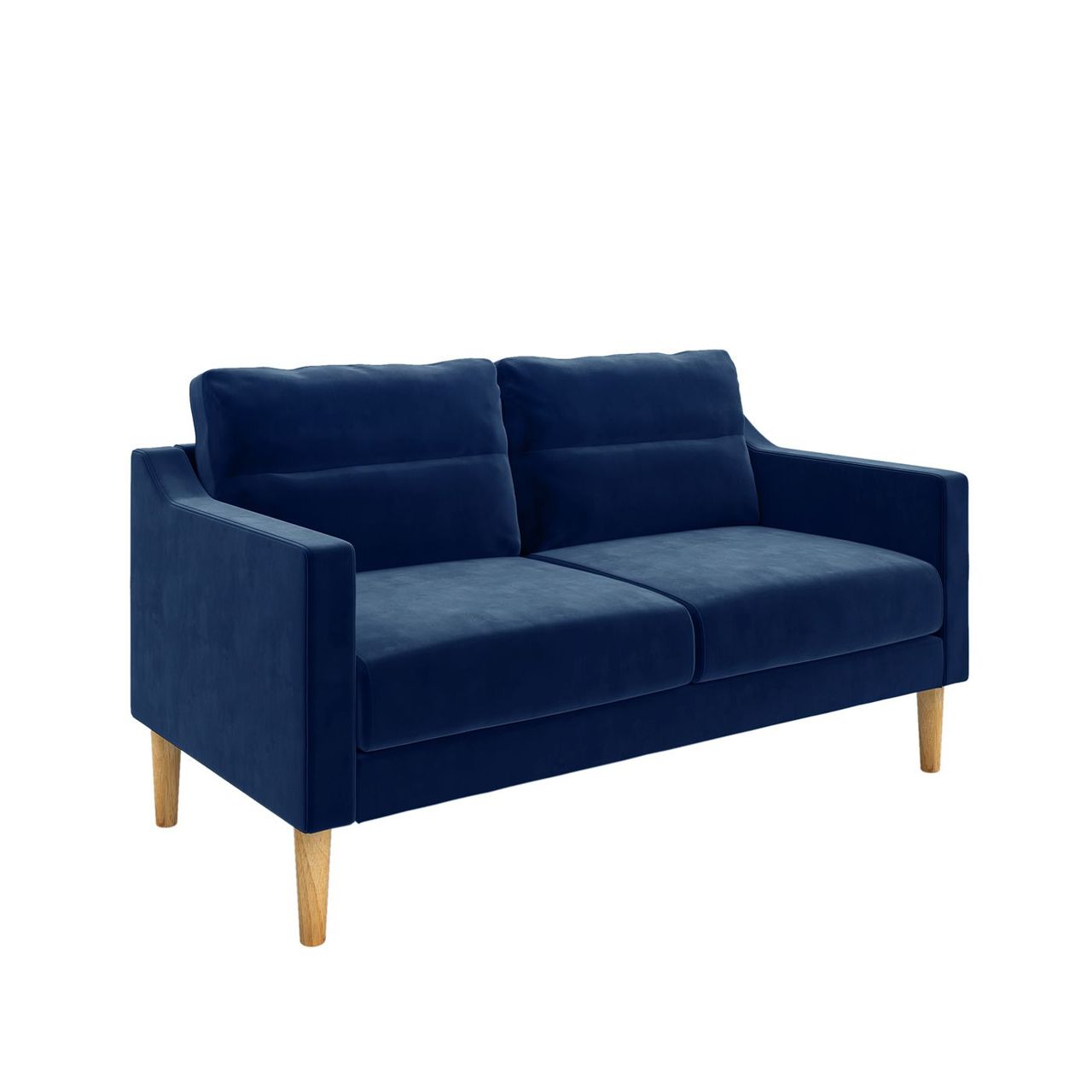 Blue Sofa 3D Rendering