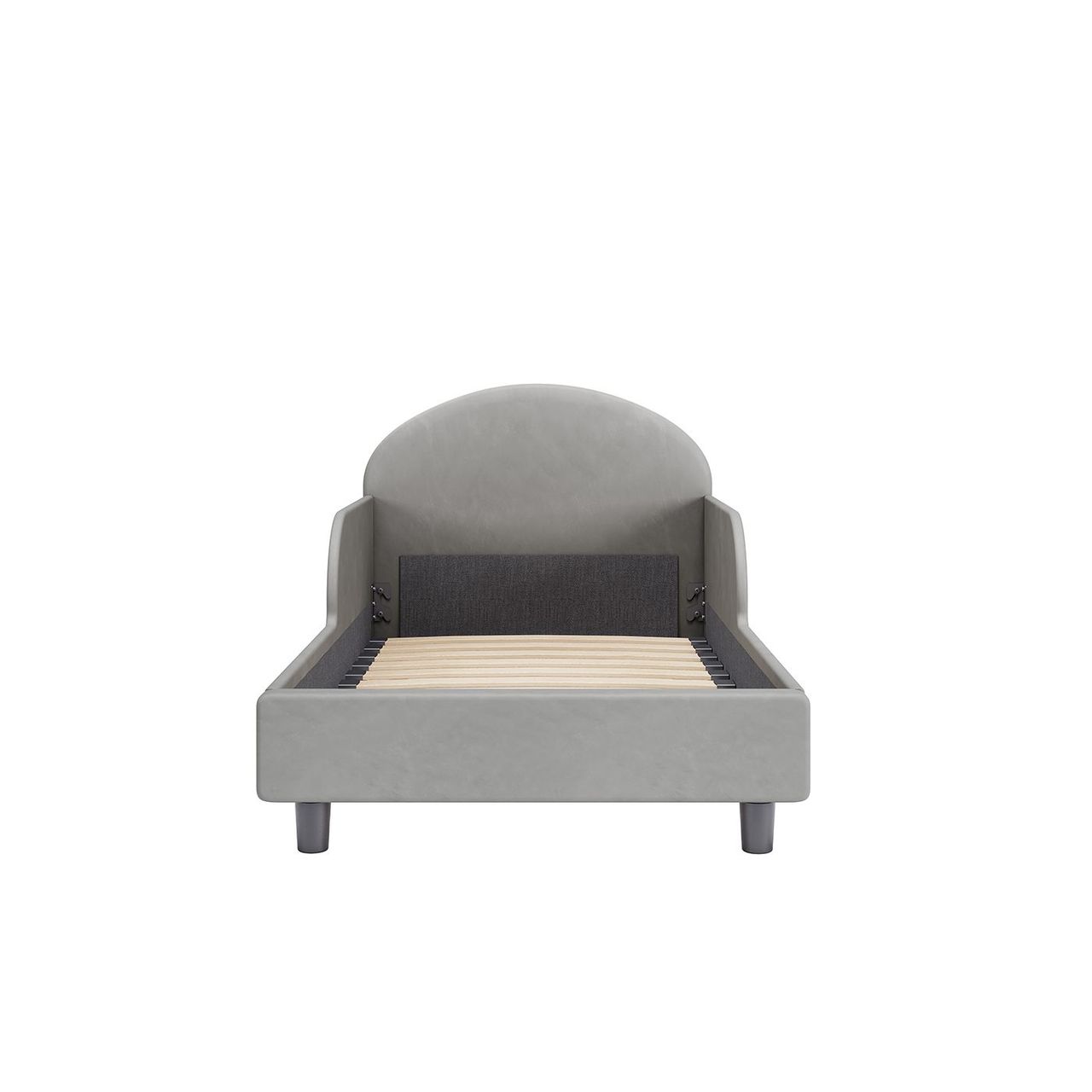 Grey Unfolding Sofa 3D Rendering