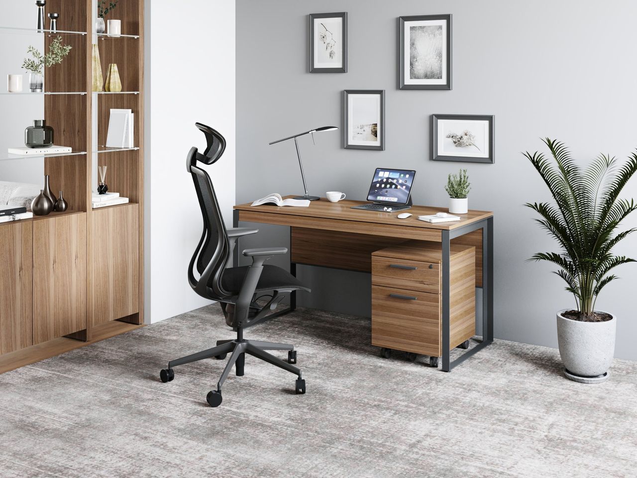 Desk Lifestyle Product Rendering