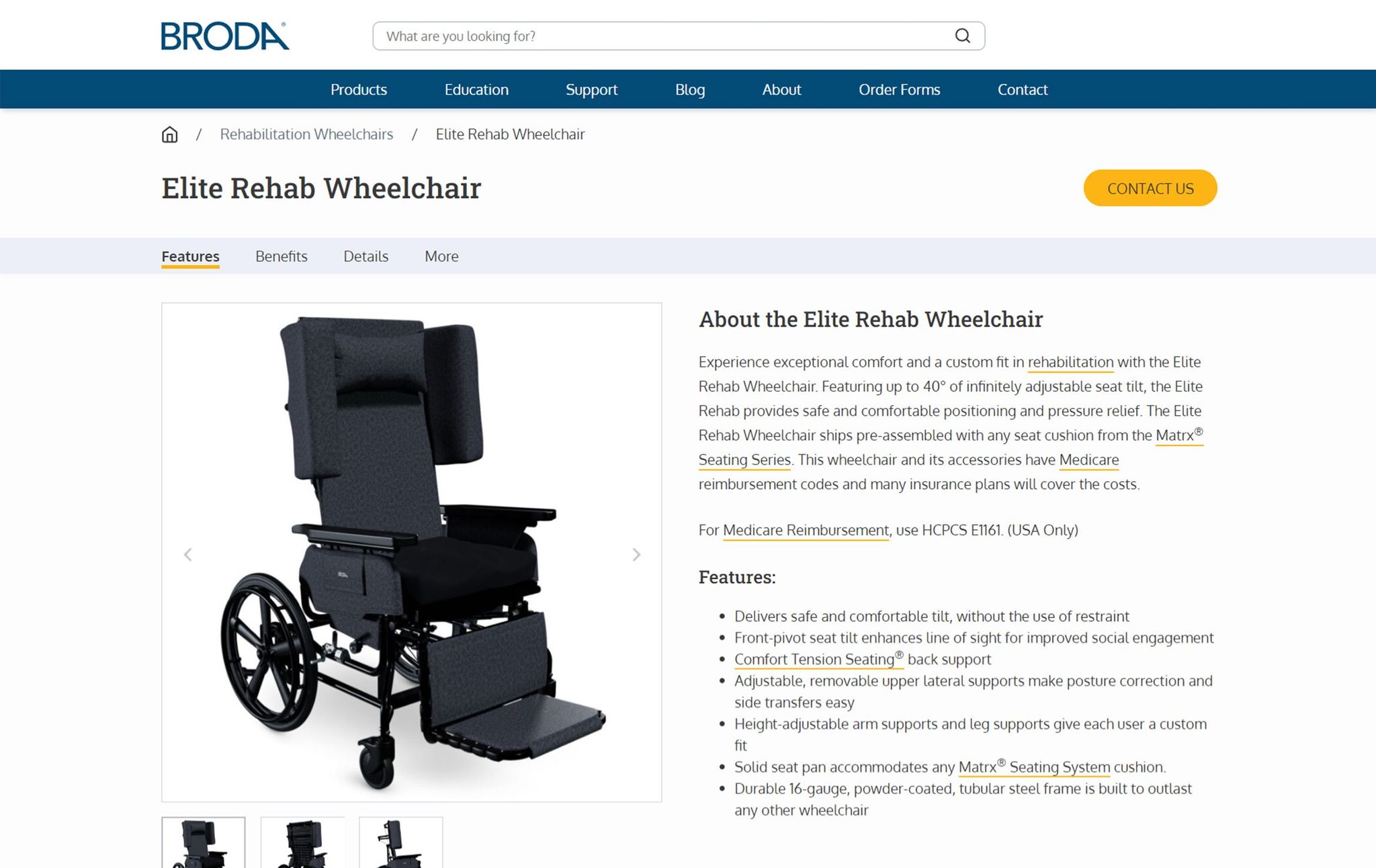 3D product visualization and rendering of Elite Rehab Wheelchair, showcasing custom 3D modeling and photorealistic CGI rendering.