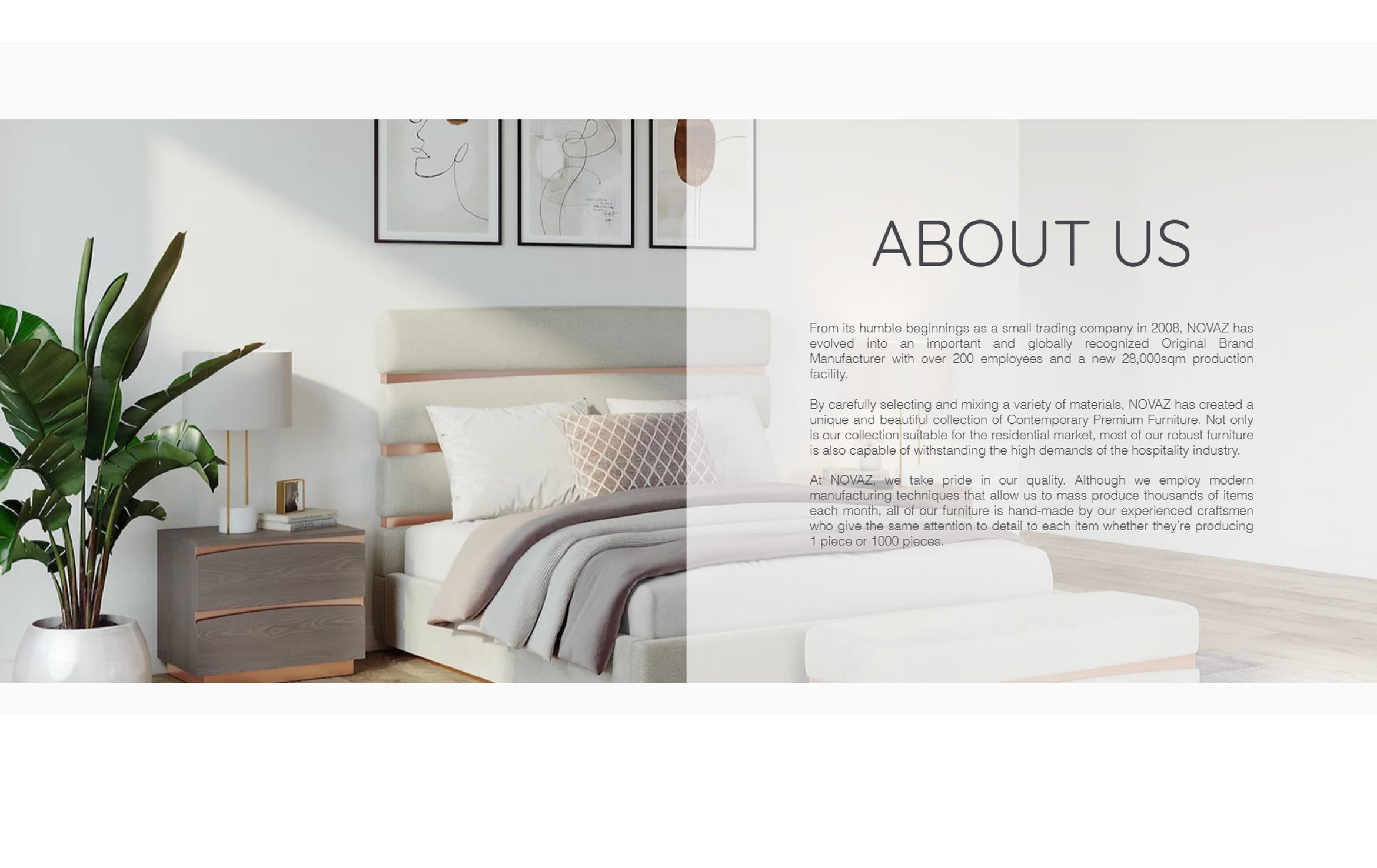 High-quality 3D furniture modeling and rendering showcasing a modern bedroom interior with realistic visualization