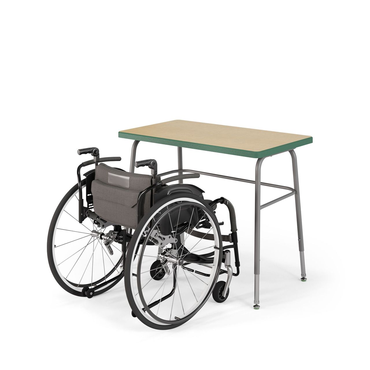 Desk with a Wheelchair Silo Render