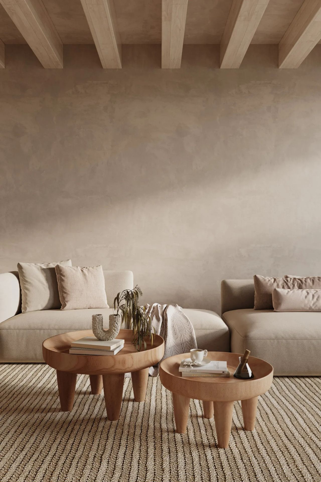 3D Visualization for Cofee Tables in a Comfy Setting