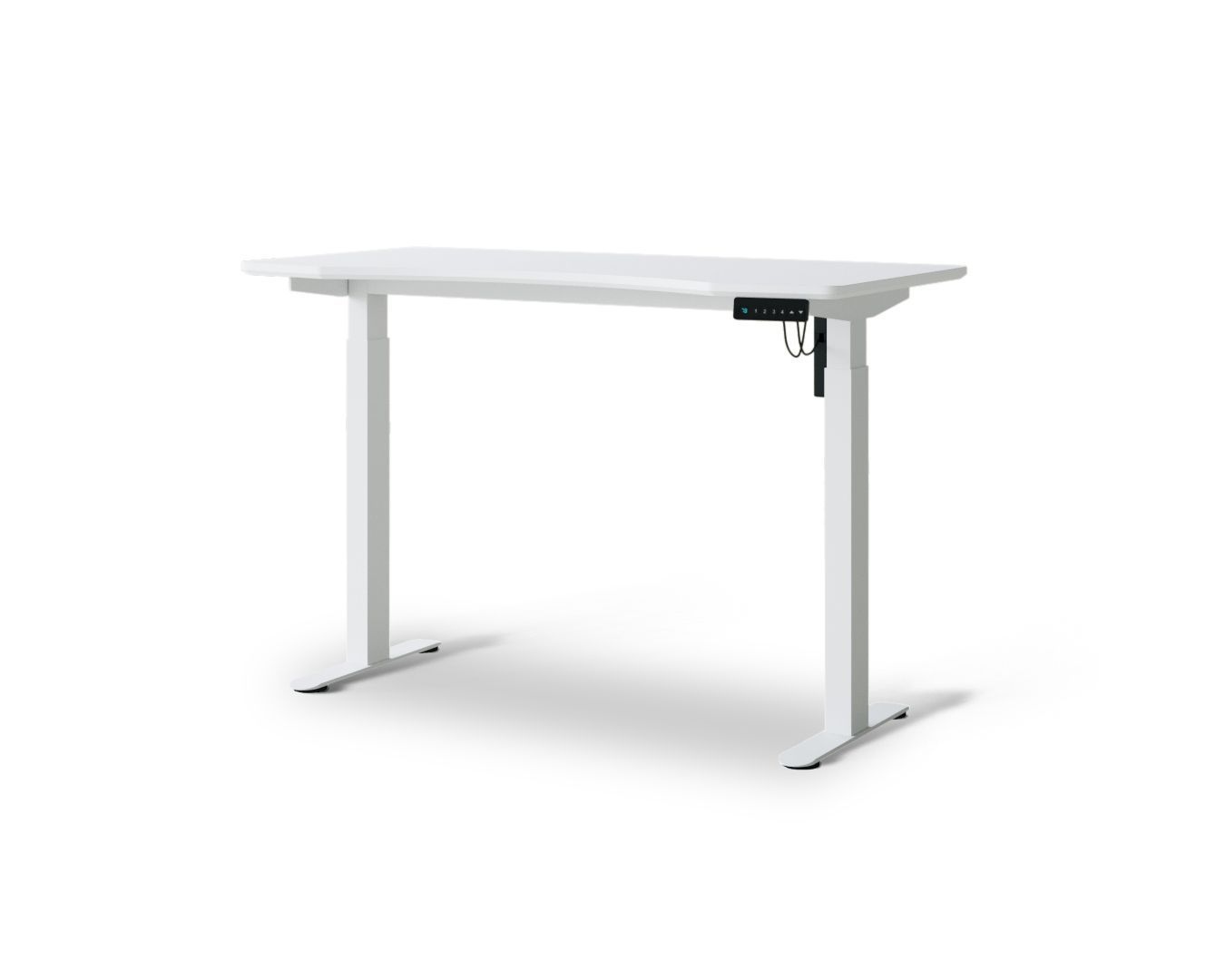 3D rendered image of a modern desk showcasing 3D furniture modeling and visualization