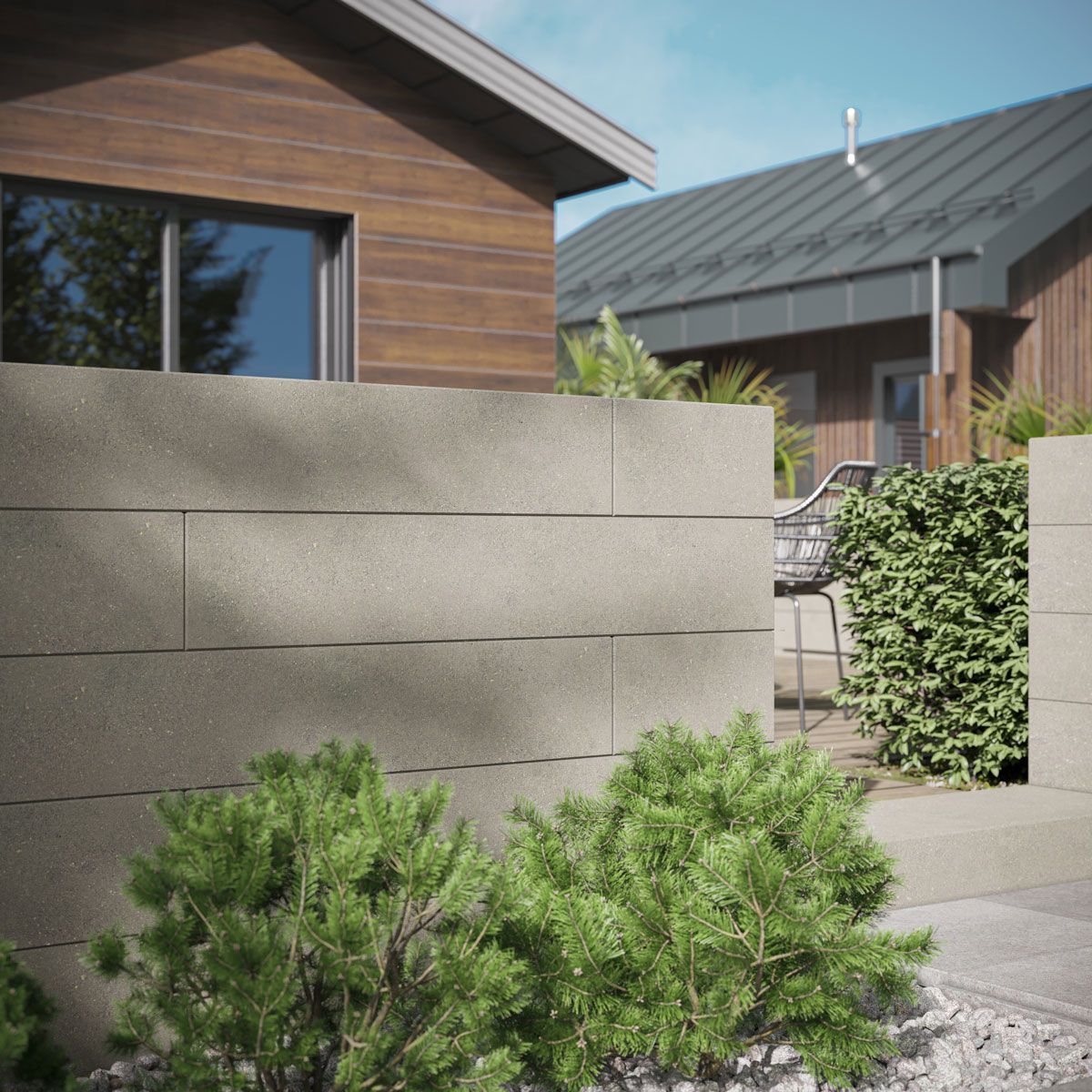 Residential Fence 3D Visualization