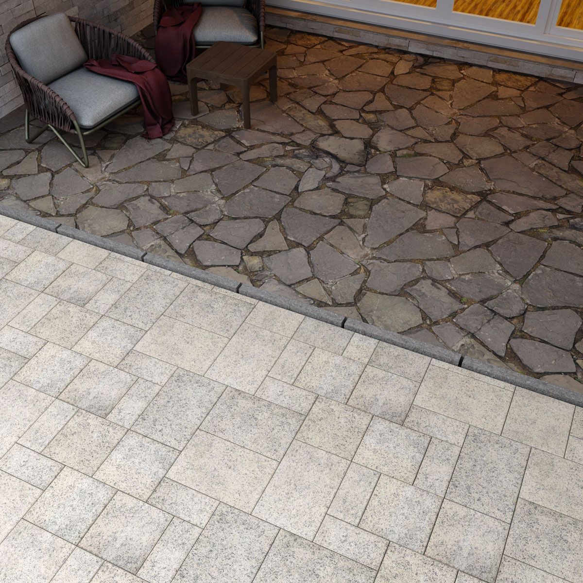 Paving Models 3D Visualization Close-up