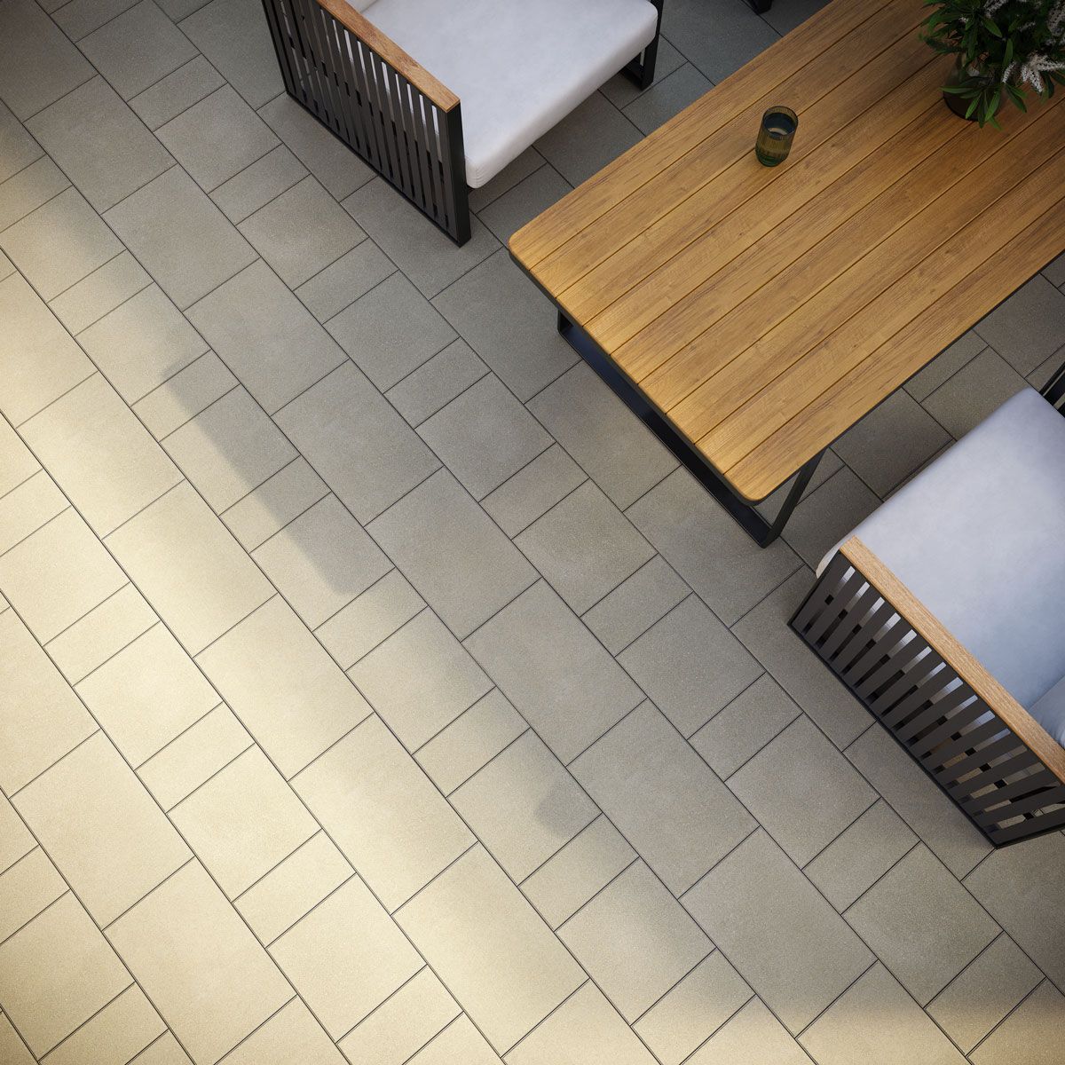 Top View 3D Visualization for Concrete Slabs