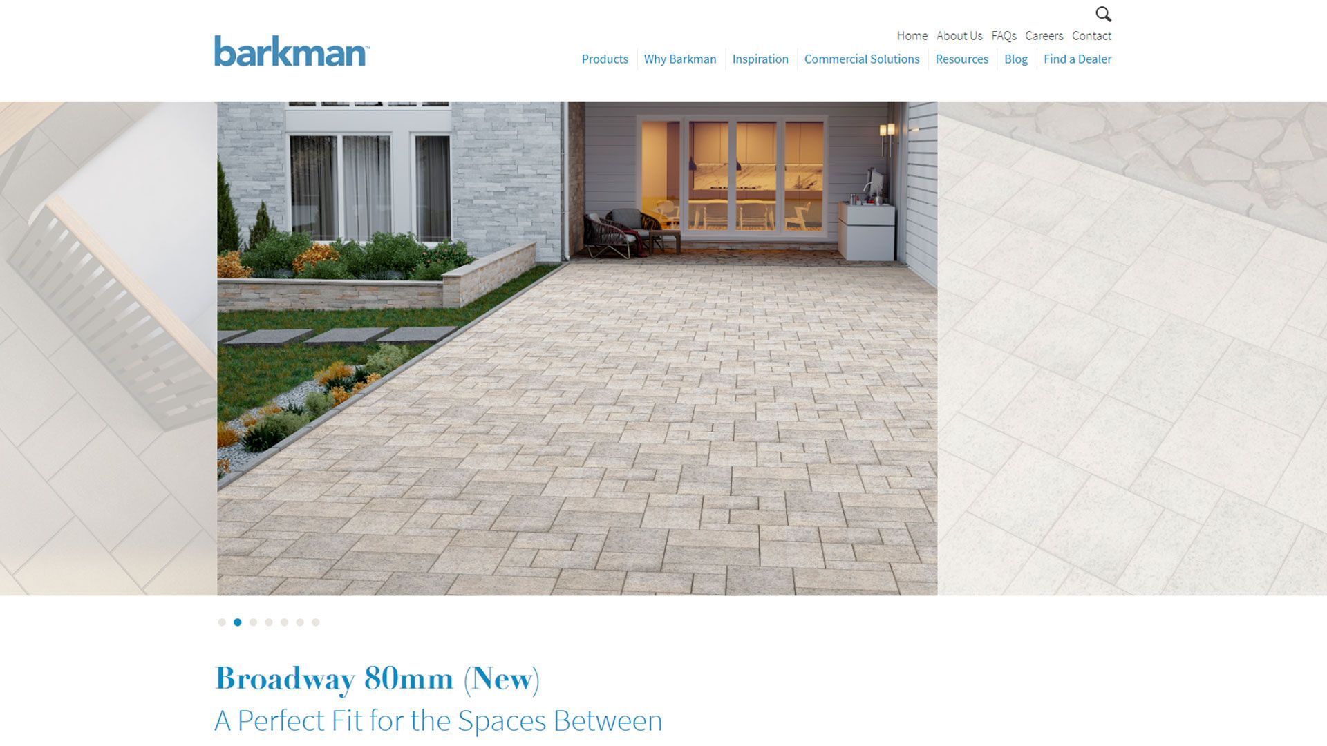 Concrete Paving Visualization on Website