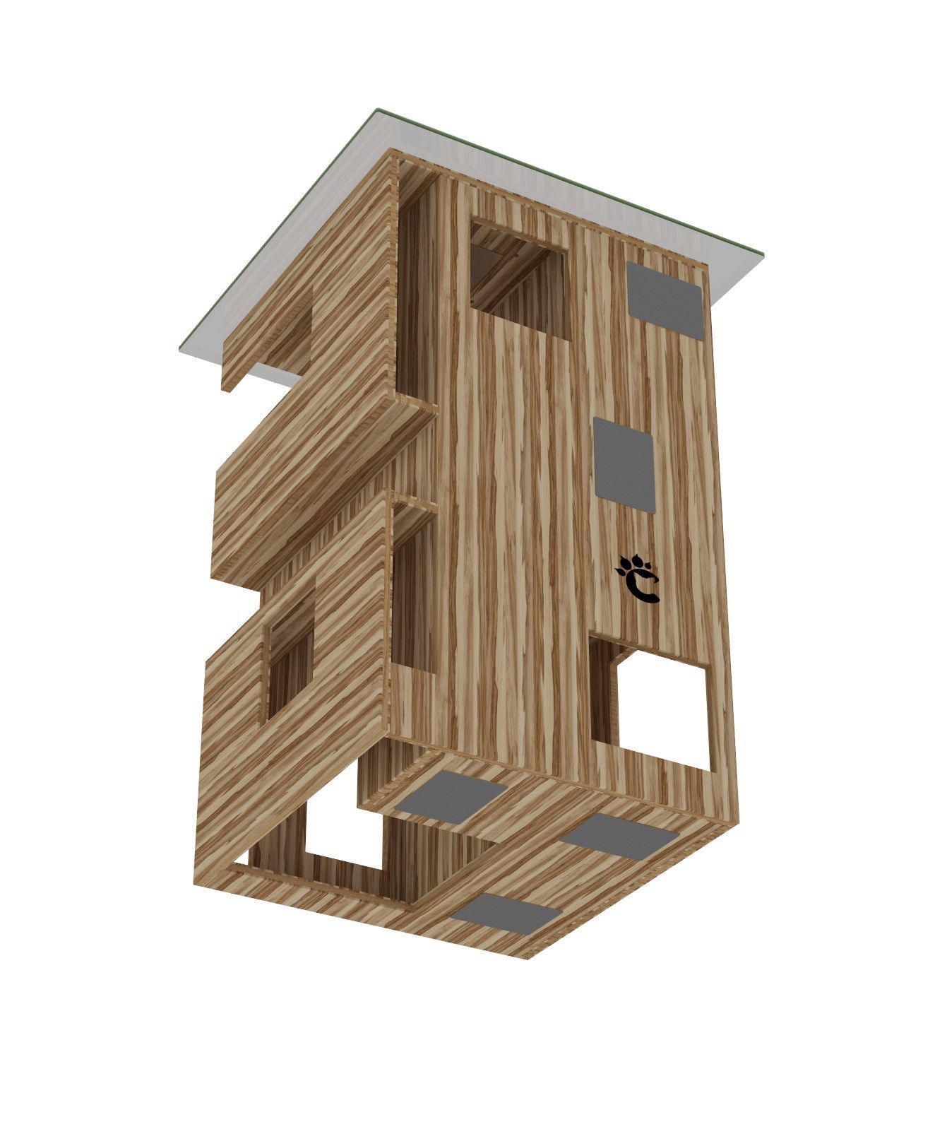 360 spins of a cat condo