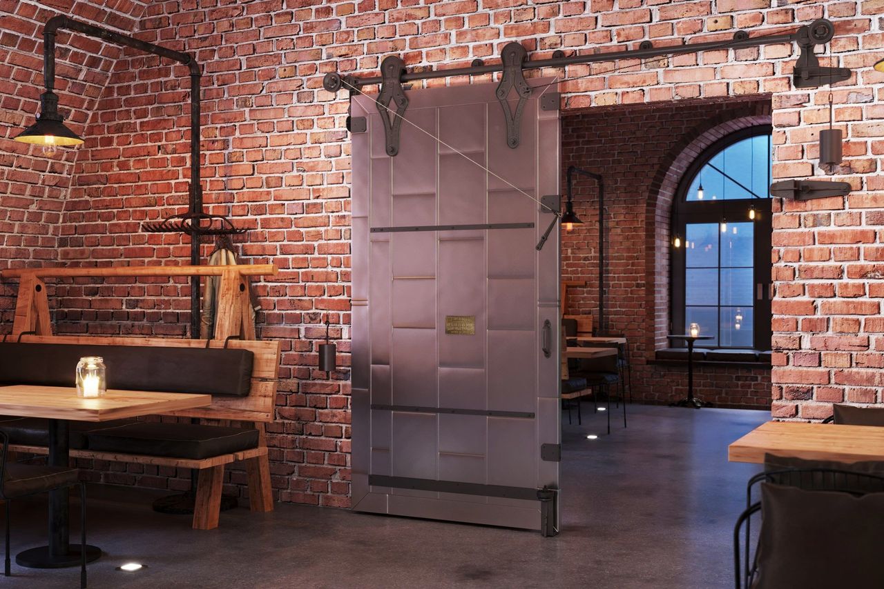 Bar Lifestyle CGI for Door Hardware