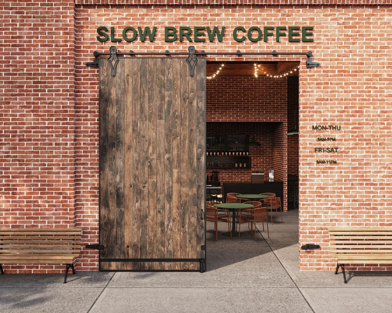 Exterior CGI for Door Hardware