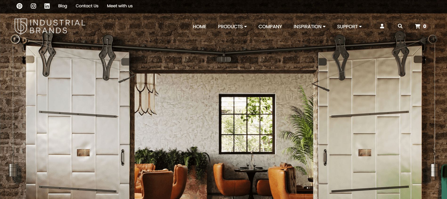 Door Hardware CGI for a Website