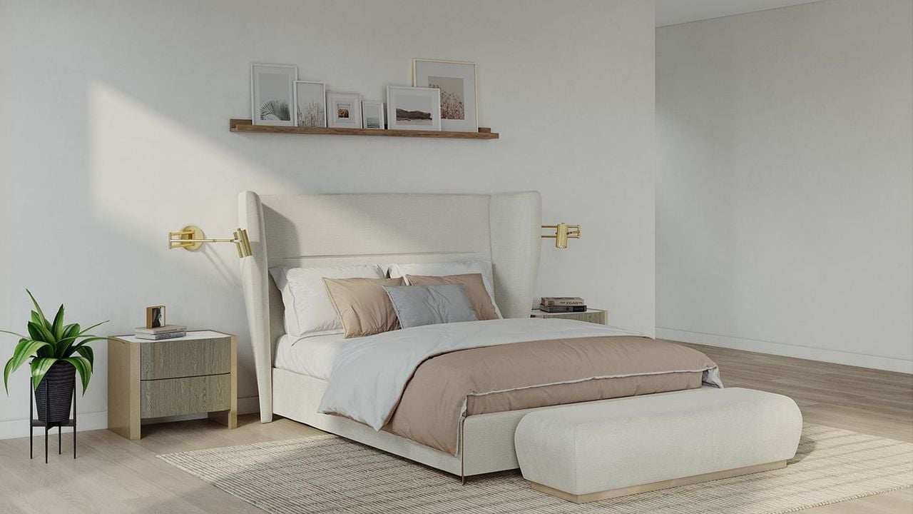 Bedroom Furniture Pieces Lifestyle Render