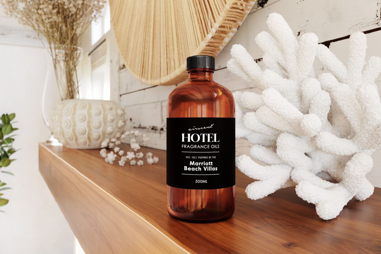 Fragrance Bottle Lifestyle CG Shot