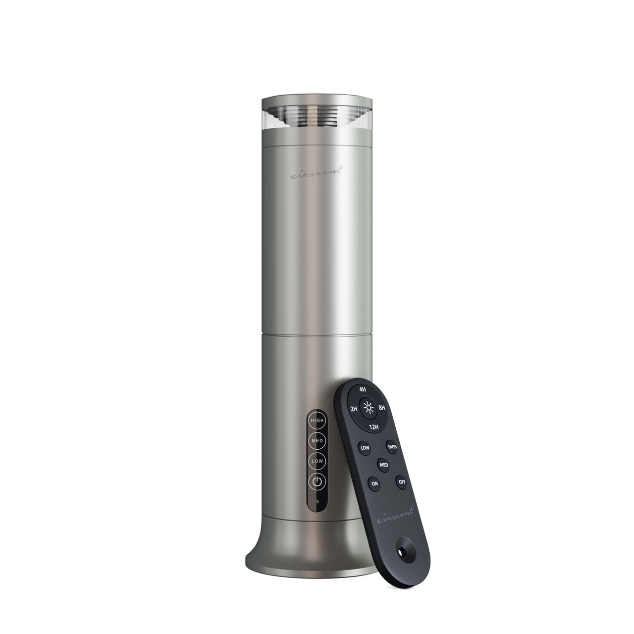 Silver Wireless Diffuser Silo CGI