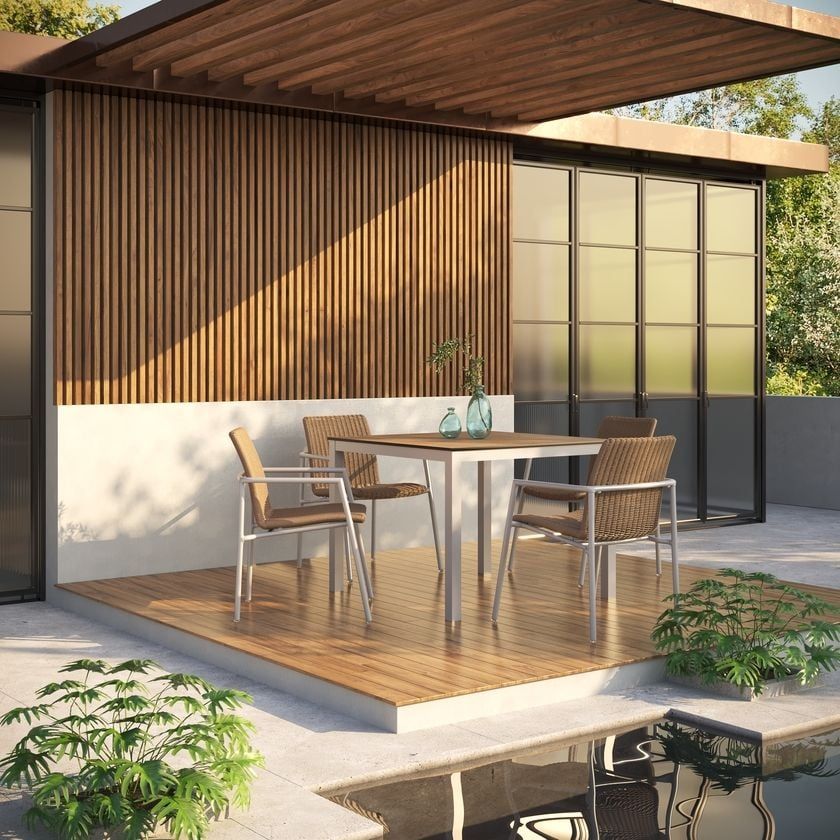 Dining Furniture Set CG Render