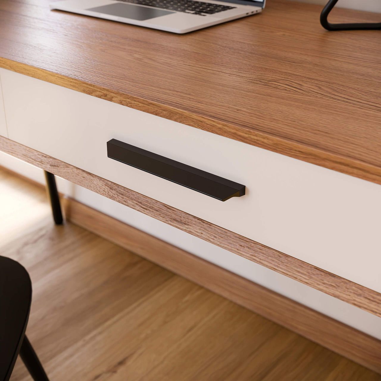 Furniture Drawing Handle Close-Up CG View