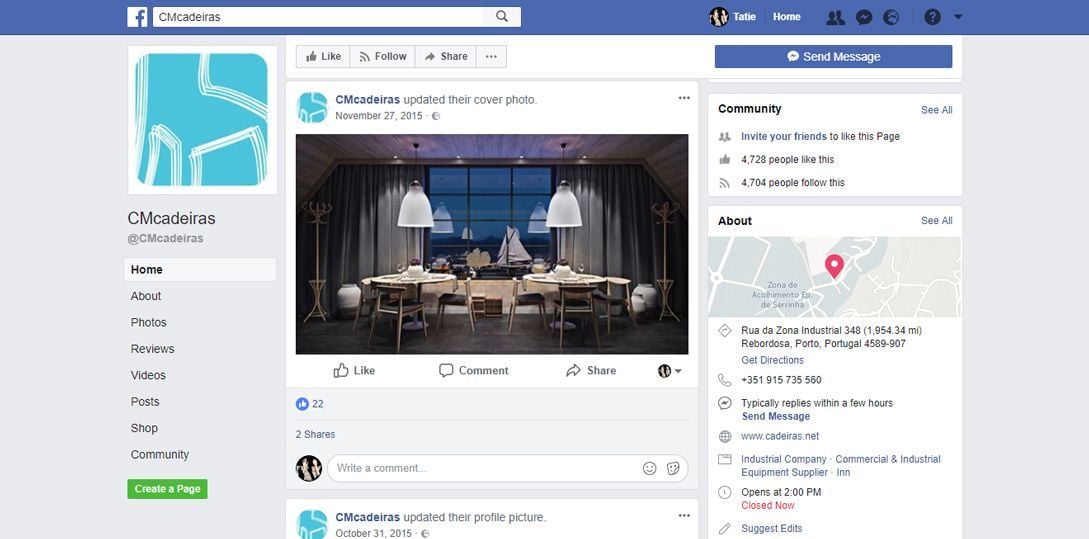 Chairs 3D Render for SMM Campaign