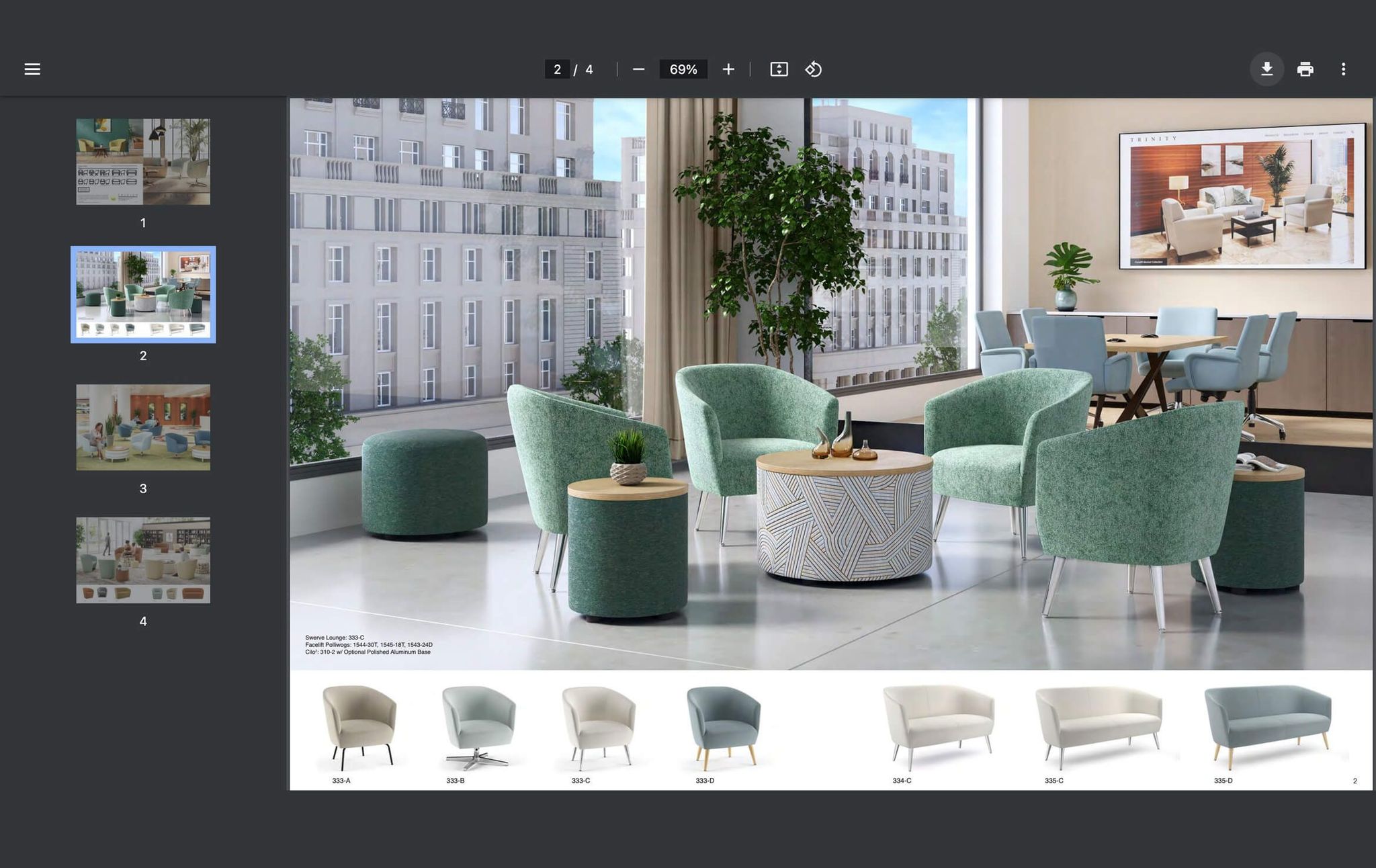 Trinity Furniture Digital Catalog