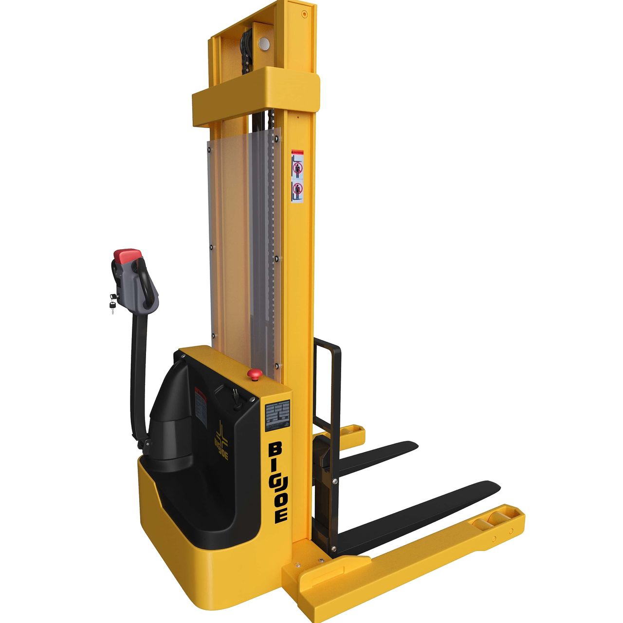 Industrial Weight Lifting Machine Silo Product Render