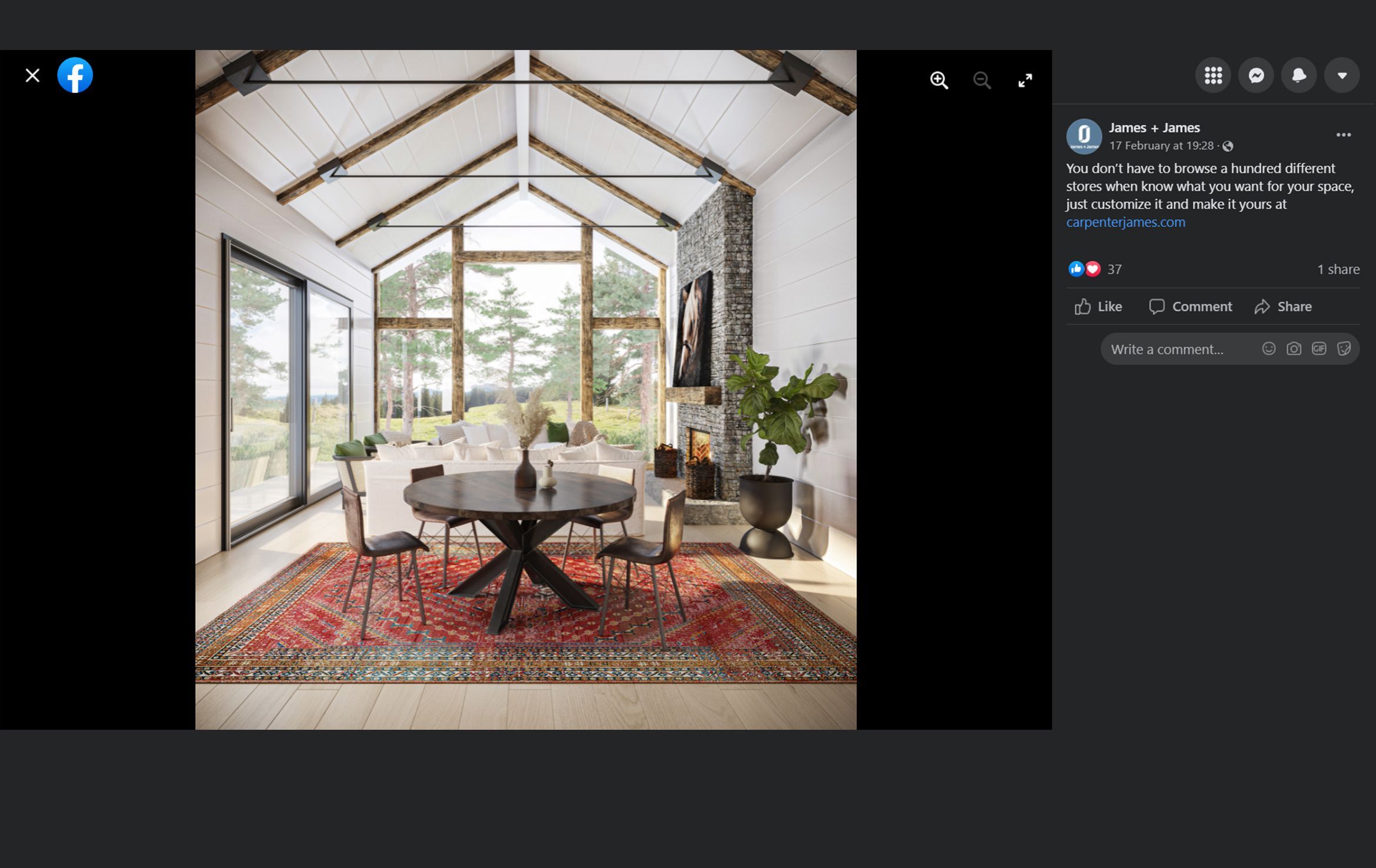 Social Media of James+James Company
