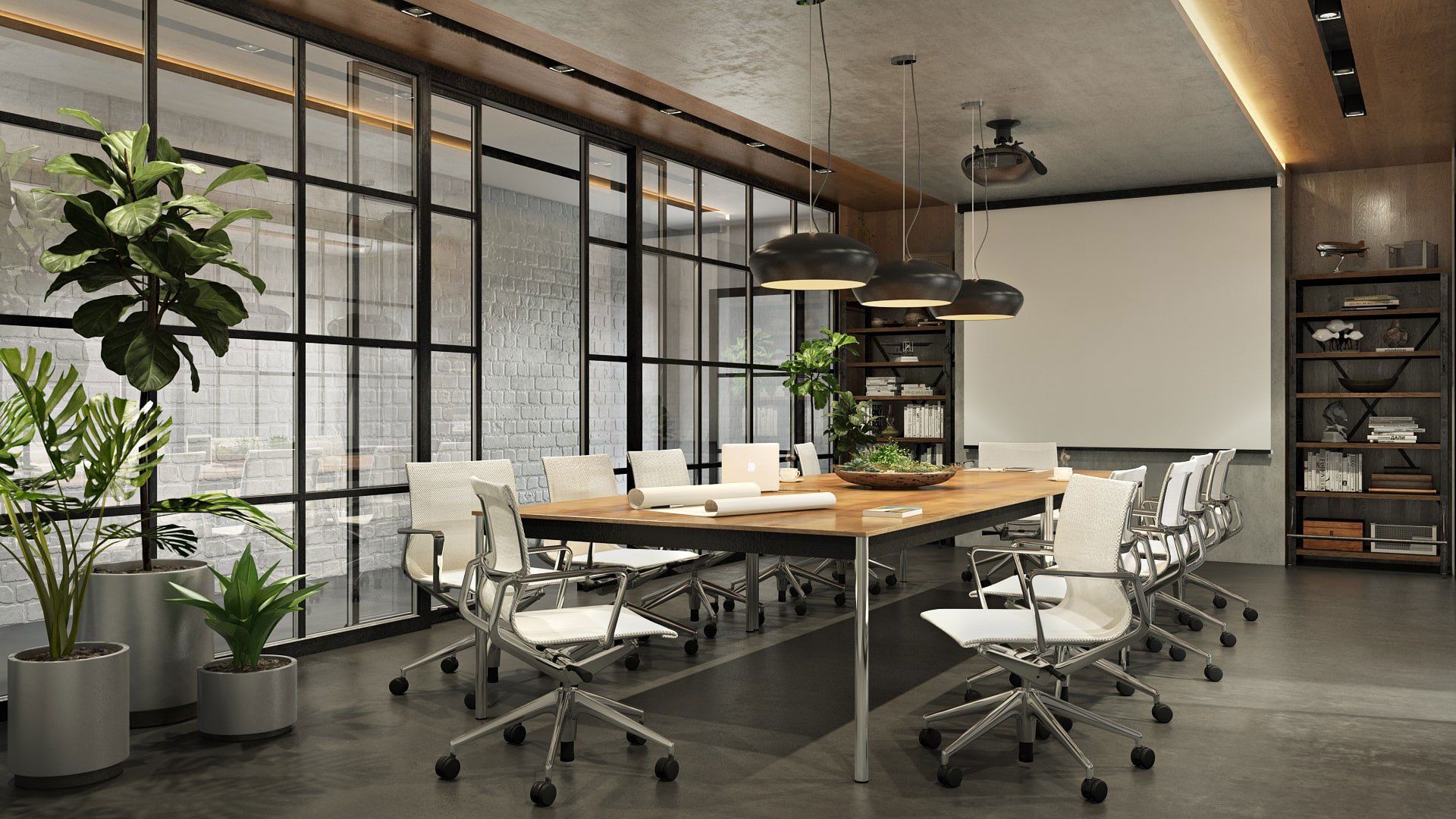 Office Furniture Lifestyle CG Rendering
