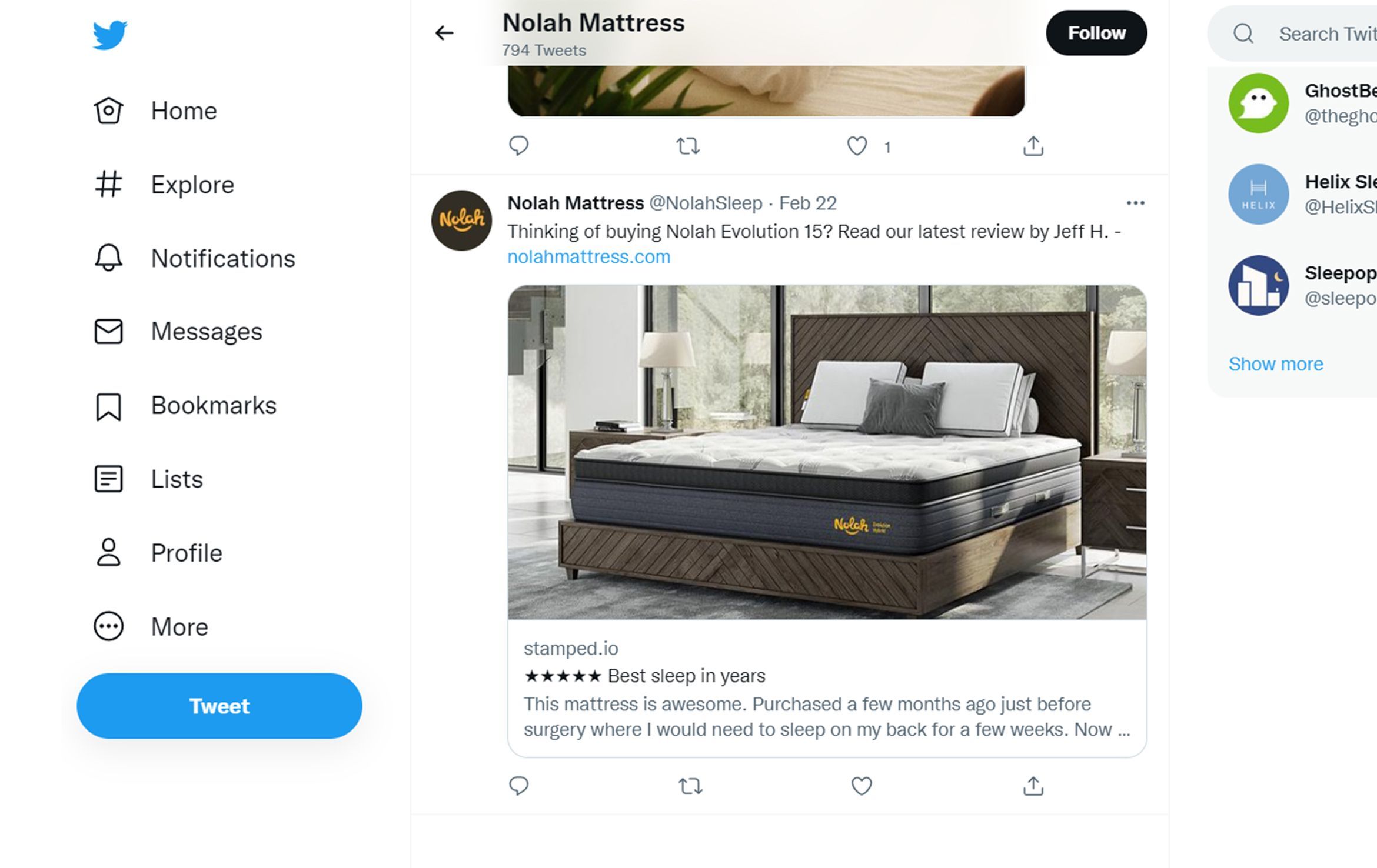 Usage of Mattress Lifestyle 3D Render in Marketing