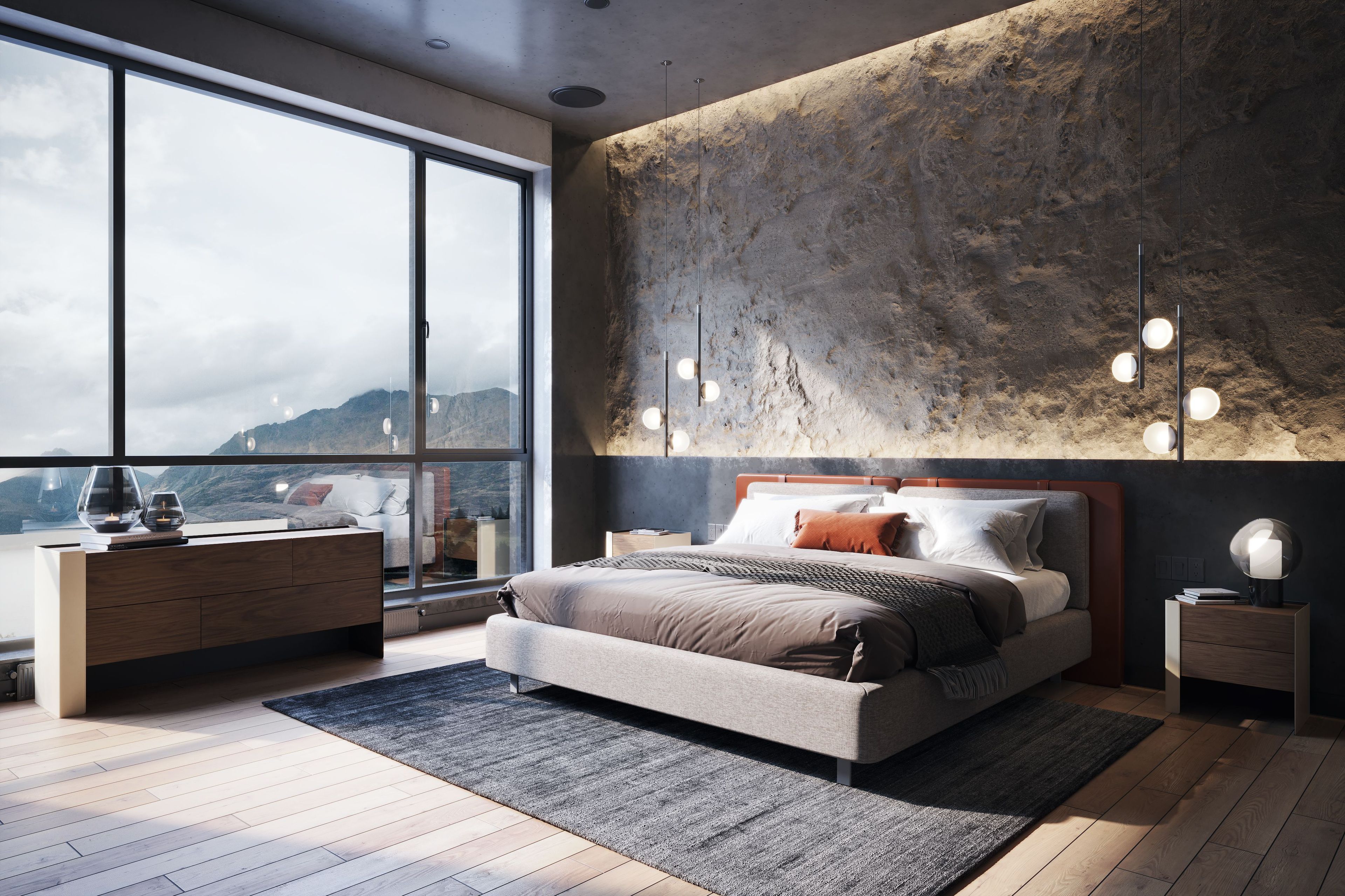 Bedroom Furniture Lifestyle Render