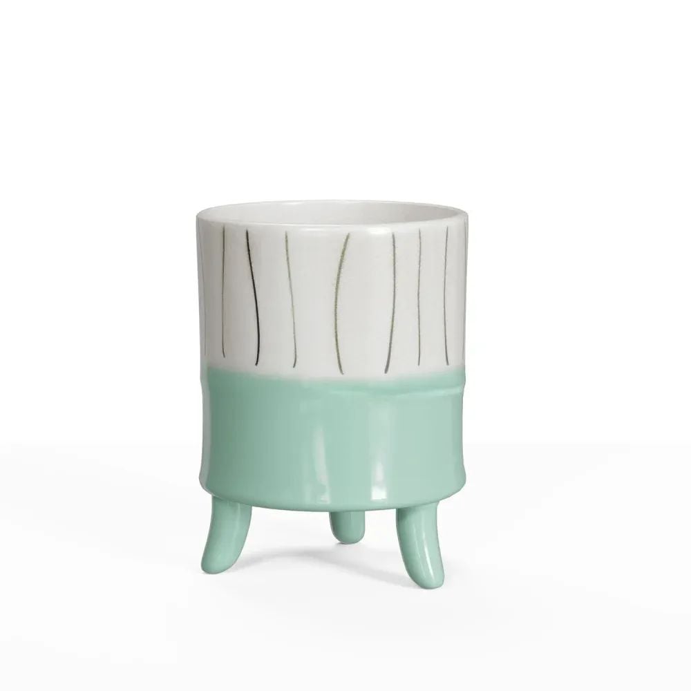 Ceramic Plant Pot 3D Visualization