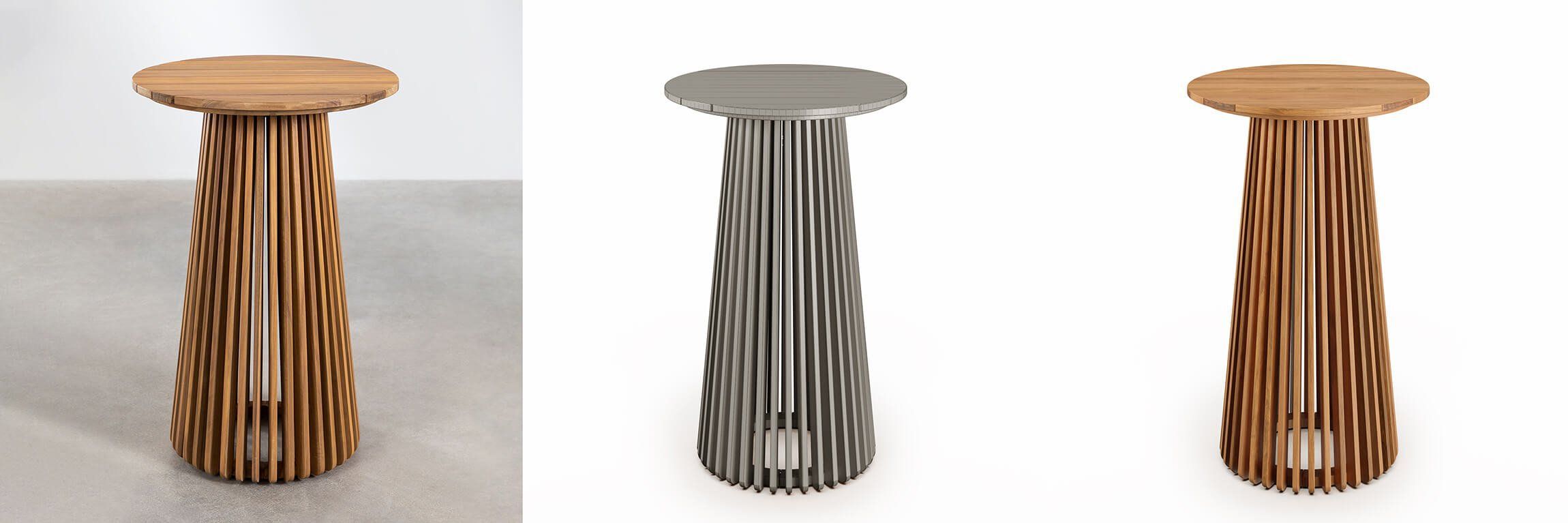 3D product visualization showcasing a stylish table with realistic rendering and first-class 3D modeling