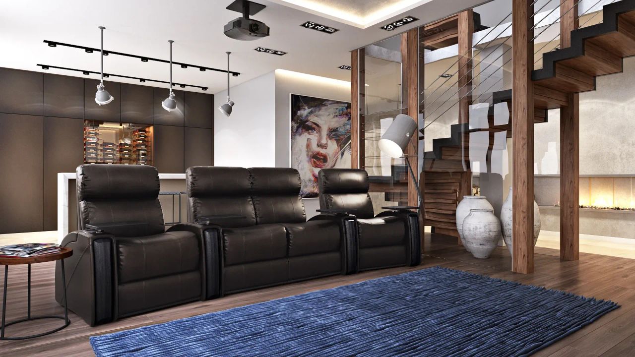 3D Lifestyle Render for a Luxurious Sofa Design