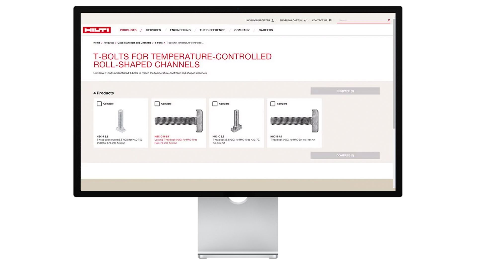 3D Product Renderings for T-Bolts Usage to Build Product Knowledge